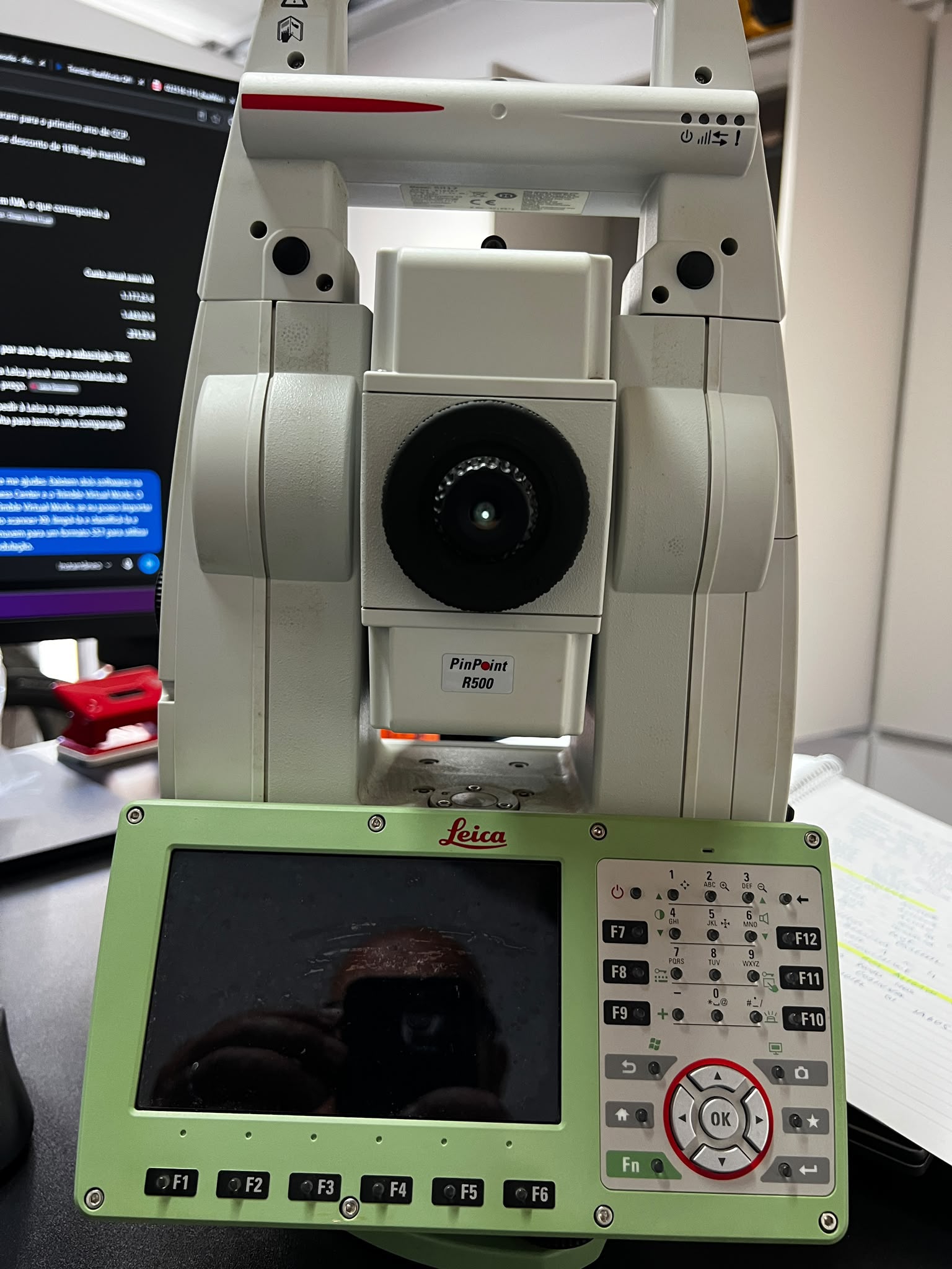 Station Totale Robotique Leica TS16 P 5″ R500 avec Contrôleur CS20